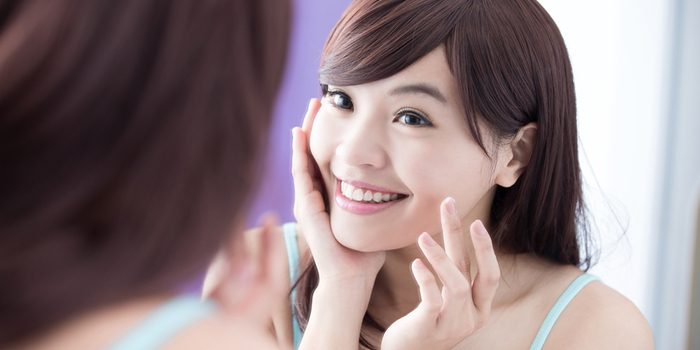 表情のチェックも忘れずに