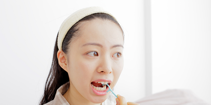 歯間ケアの注意点