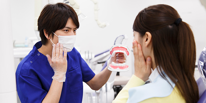 酸蝕歯の進行を防ぐ