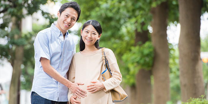 男性と妊婦
