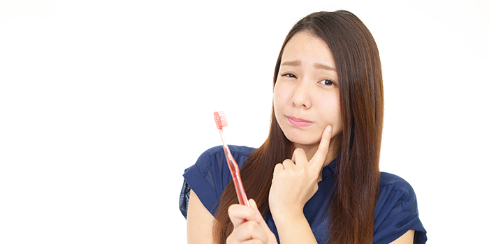 虫歯による歯茎の腫れの特徴