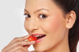 フッ素を多く含むイチゴやサクランボ